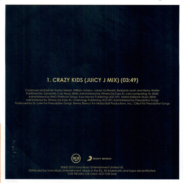 last ned album Ke$ha Feat Juicy J - Crazy Kids