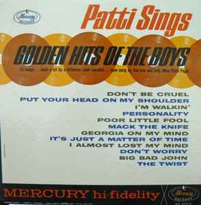 Patti Page - Patti Sings Golden Hits Of The Boys album cover