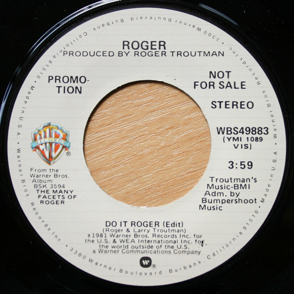 Roger (Roger Troutman) : I Heard It Through The Grapevine/So Ruff, So Tuff  (12-inch, Vinyl record) -- Dusty Groove is Chicago's Online Record Store