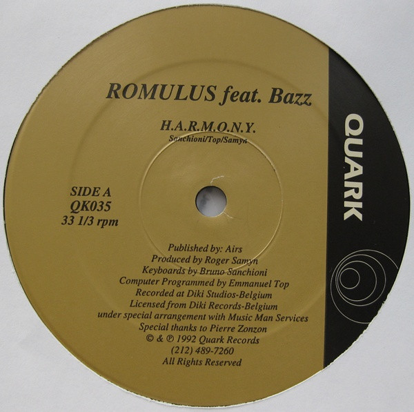 descargar álbum Romulus Feat Bazz - HARMONY