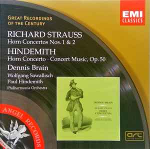 Richard Strauss - Horn Concertos Nos. 1 & 2 / Horn Concerto / Concert Music, Op. 50 album cover