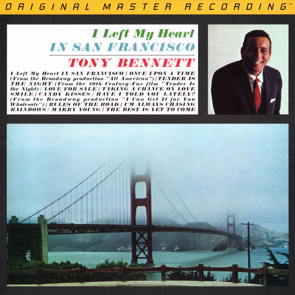 Tony Bennett – I Left My Heart In San Francisco (2011, 180g, Vinyl ...