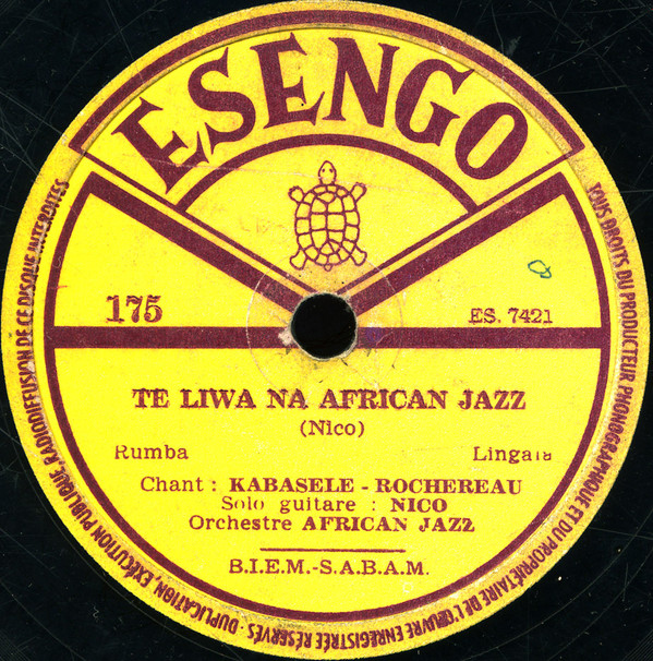 ladda ner album Nico, Orchestre African Jazz - Te Liwa Na African Jazz Merengue Vedao
