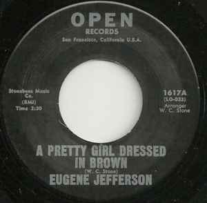 Eugene Jefferson - A Pretty Girl Dressed In Brown / High Pressure Blues album cover