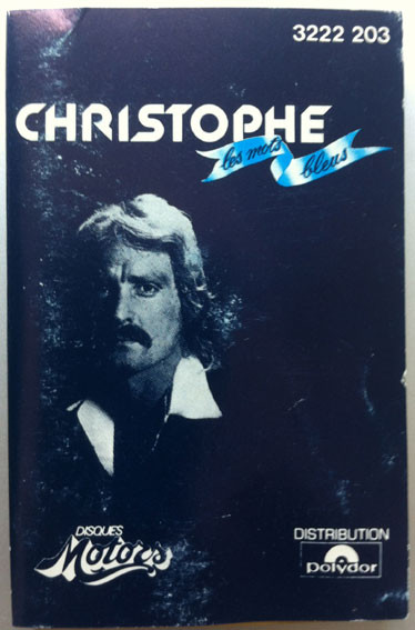 Christophe – Les Mots Bleus (1976, Cassette) - Discogs