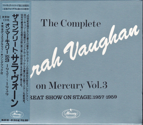 Sarah Vaughan – The Complete Sarah Vaughan On Mercury Vol. 3 