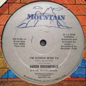 Aaron Broomfield - I'm Gonna Miss Ya