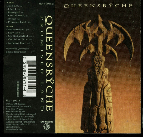 Queensrÿche – Promised Land (1994, Cassette) - Discogs