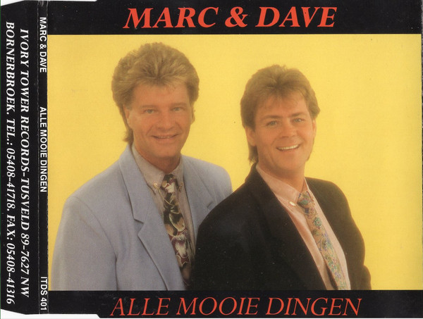 ladda ner album Marc & Dave - Alle Mooie Dingen