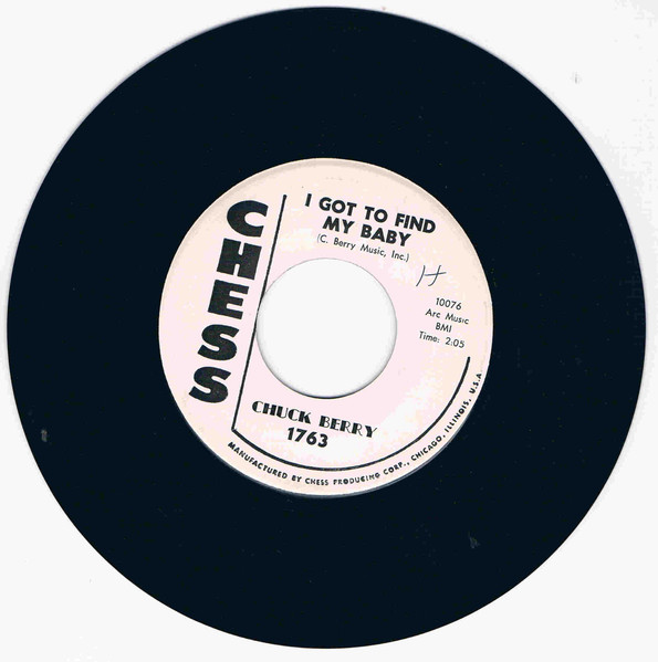 Chuck Berry – I Got To Find My Baby (1960, Vinyl) - Discogs