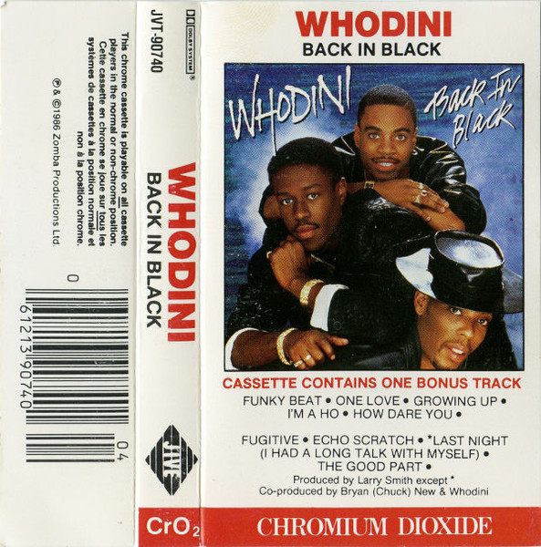 Whodini - Back In Black | Releases | Discogs