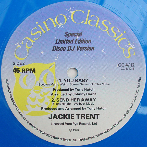ladda ner album Family Affair Jackie Trent - Love Hustle You Baby Send Her Away