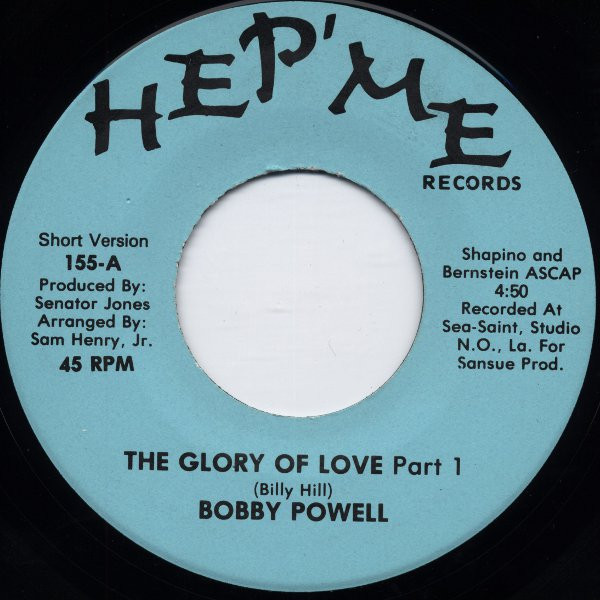 baixar álbum Bobby Powell - The Glory Of Love