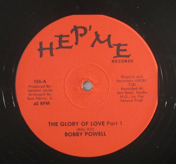 descargar álbum Bobby Powell - The Glory Of Love