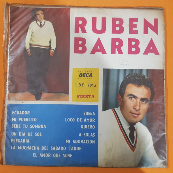 télécharger l'album Ruben Barba - Idolo De La Juventud Ecuatoriana