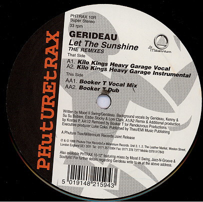 ladda ner album Gerideau - Let The Sunshine The Remixes