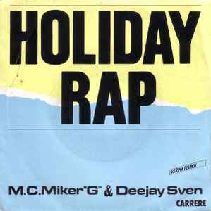 LP Vinile 33 Giri Holiday Rap M.C. Miker & Deejay Sven