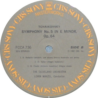 baixar álbum Pyotr Ilyich Tchaikovsky The Cleveland Orchestra, Lorin Maazel - Tchaikovsky Symphony No5 In E Minor Op64 1812 Overture Op49