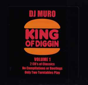 DJ Muro – King Of Diggin Volume 1 (CD) - Discogs