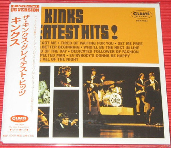 The Kinks – The Kinks Greatest Hits! (2021, CD) - Discogs