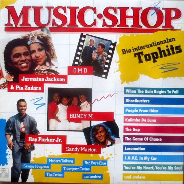 Обложка конверта виниловой пластинки Various - Music Shop - Die Internationalen Tophits