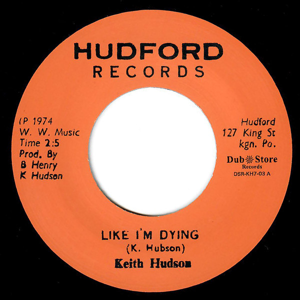 Keith Hudson – Like I'm Dying (2018, Vinyl) - Discogs