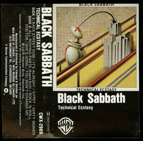 Black Sabbath – Technical Ecstasy (Cassette) - Discogs