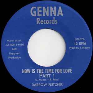 Darrow Fletcher - Now Is The Time For Love album cover