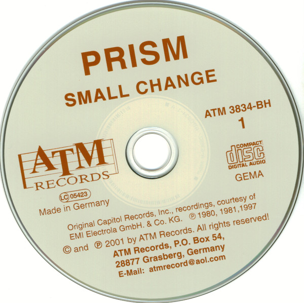 baixar álbum Prism - Beat Street Small Change