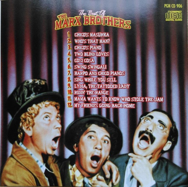 descargar álbum The Marx Brothers - The Best Of The Marx Brothers