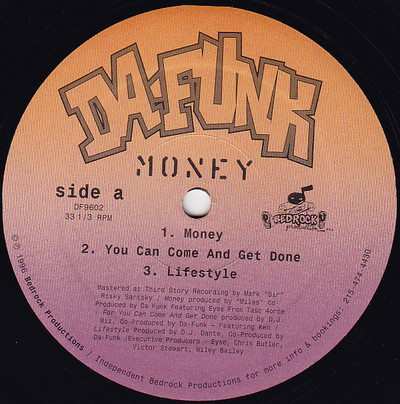 Da Funk – Money (1996, Vinyl) - Discogs