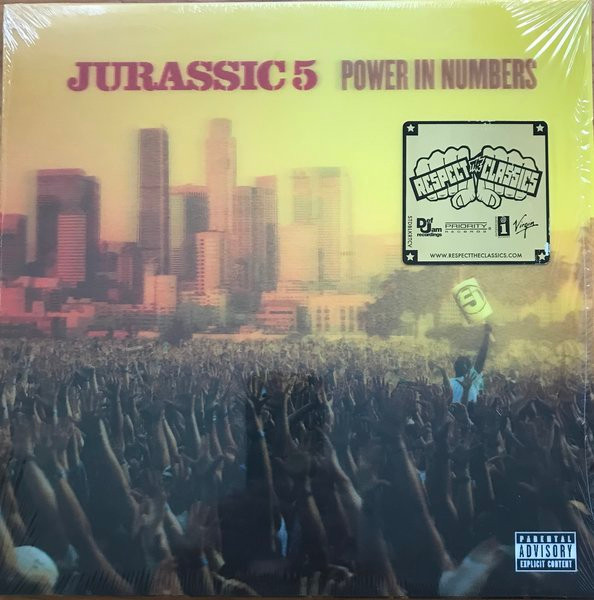 Jurassic 5 – Power In Numbers (2016, Lenticular Cover, Vinyl