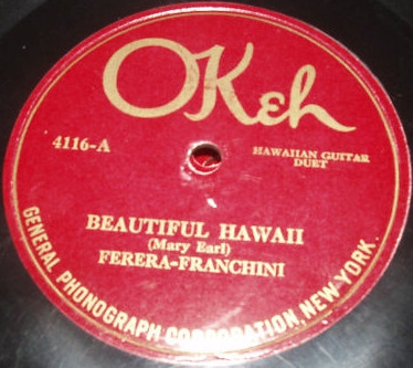 ladda ner album Ferera And Franchini - Beautiful Hawaii Wailana Waltz