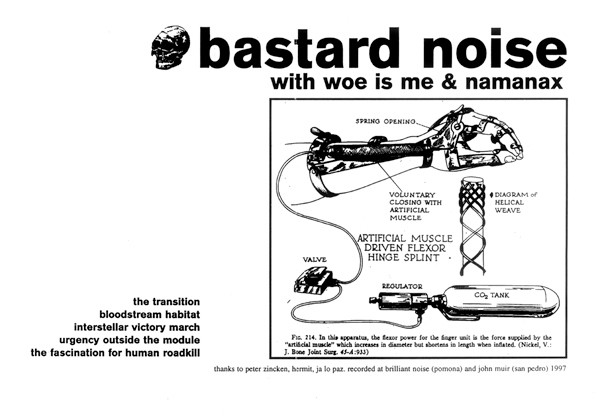 ladda ner album Bastard Noise with Woe Is Me & Namanax Hermit - Microscopic Malediction Extinction Is Mandatory