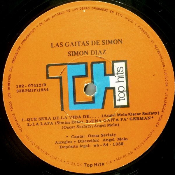 télécharger l'album Simon Diaz - Las Gaitas De Simón