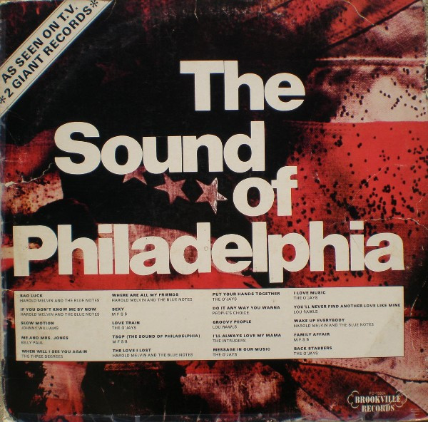 Lou Rawls, The O'Jays, Harold Melvin & The Blue Notes, MSFB - The Sound Of  Philadelphia