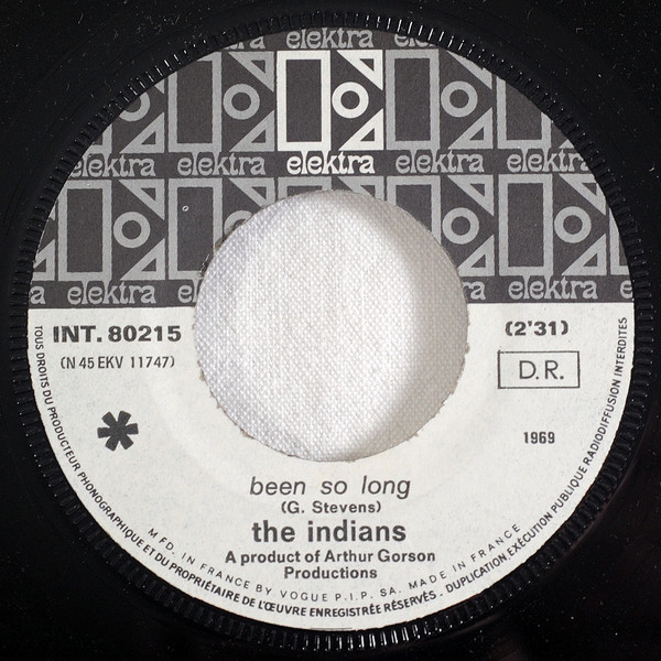 baixar álbum The Indians - Been So Long Lady Ann