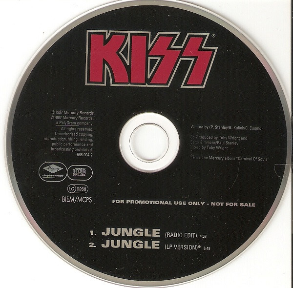 Kiss – Jungle (1997, CD) - Discogs