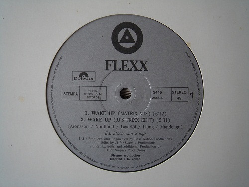 Flexx – Wake Up (1994, Vinyl) - Discogs