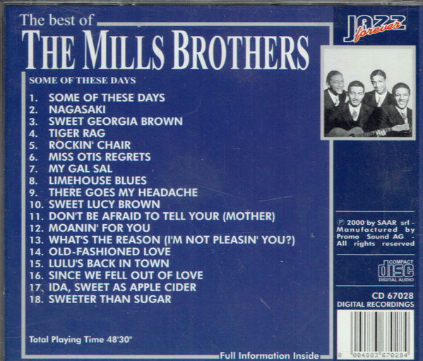 baixar álbum The Mills Brothers - Some of These Days