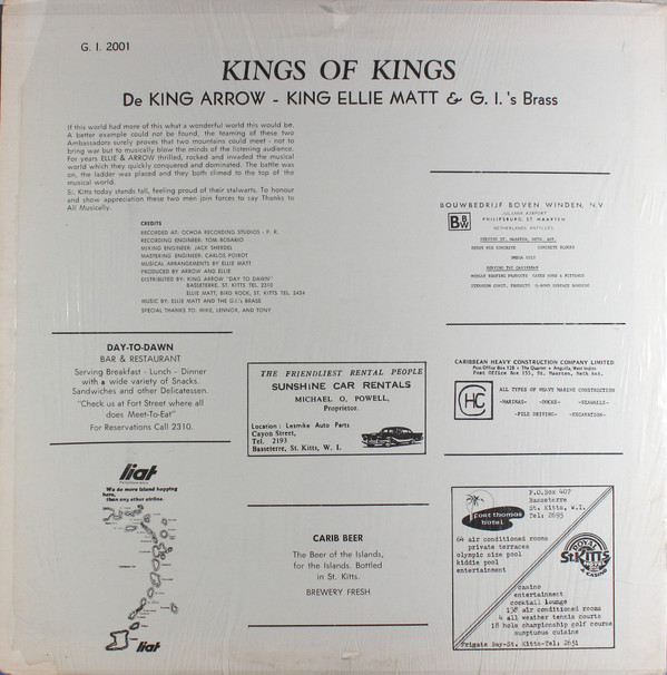 Album herunterladen De King Arrow And King Ellie Matt Accompanied By Ellie Matt & The G I'S Brass - Kings Of Kings