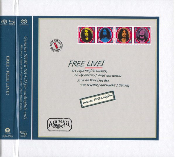 Free – Live (2014, SHM-SACD, SACD) - Discogs