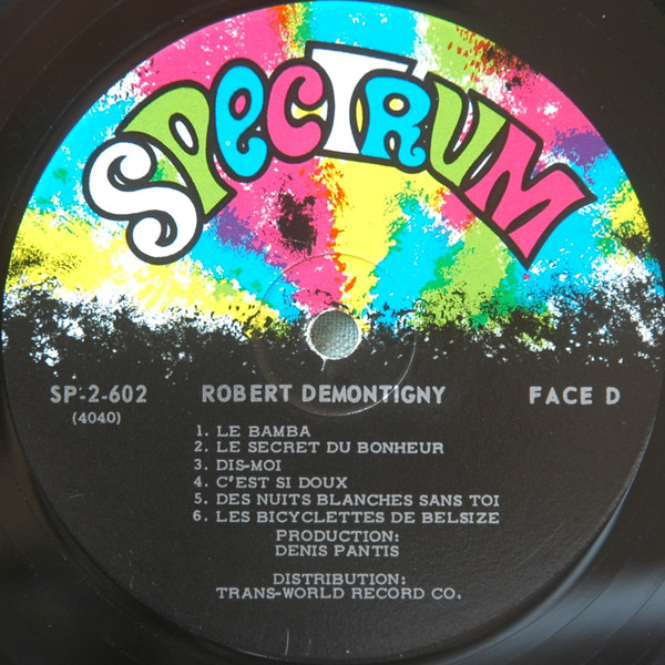 descargar álbum Robert Demontigny - LHistoire De Robert Demontigny