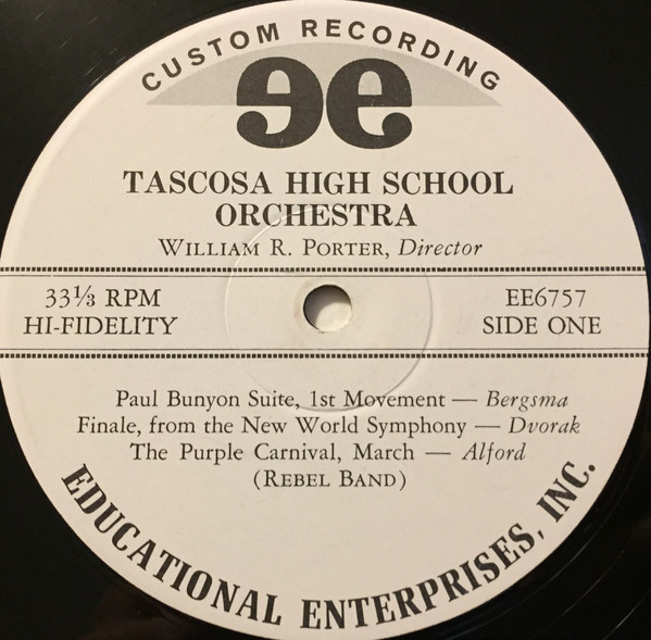 télécharger l'album Tascosa High School Band - Rebel Band Orchestra At Contest 1967