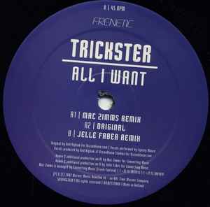 Portada de album Trickster (3) - All I Want