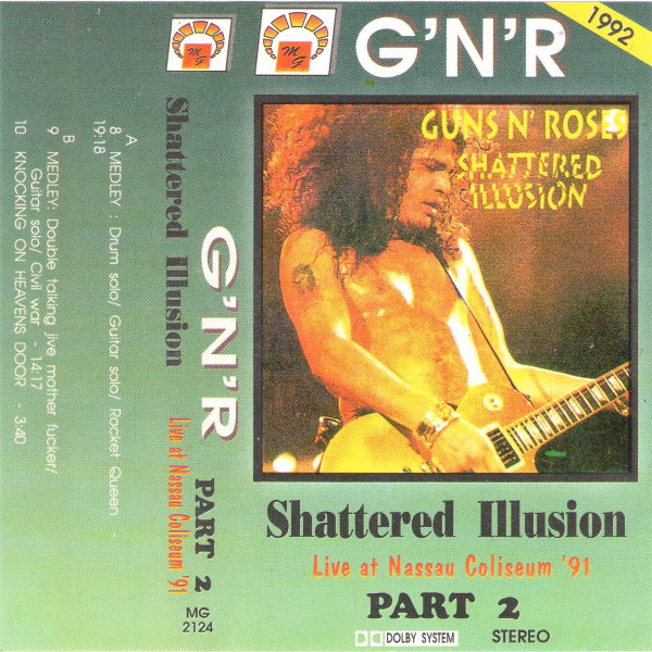 lataa albumi Guns N' Roses - Shattered Illusion Live At Nassau Coliseum 91 Part 1