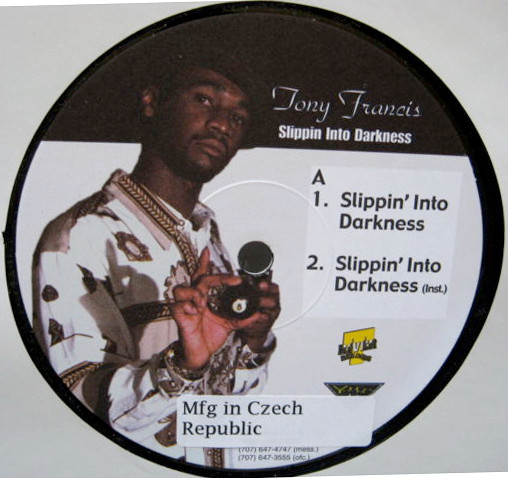 Tony Francis – Slippin' Into Darkness (1999, Vinyl) - Discogs