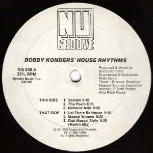 Bobby Konders - House Rhythms album cover