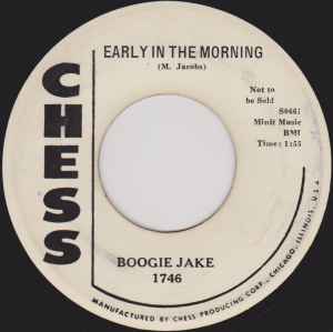 Boogie Jake - Early In The Morning / Bad Luck And Trouble album cover