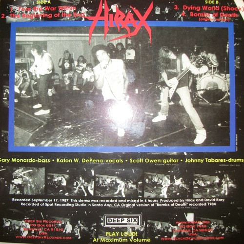 last ned album Hirax - Blasted In Bangkok 10